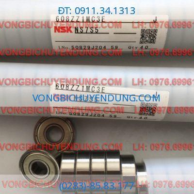 Vòng bi NSK 608ZZ , NSK608ZZ , Bạc đạn NSK 608ZZ , 608ZZ , NSK 608 ZZ