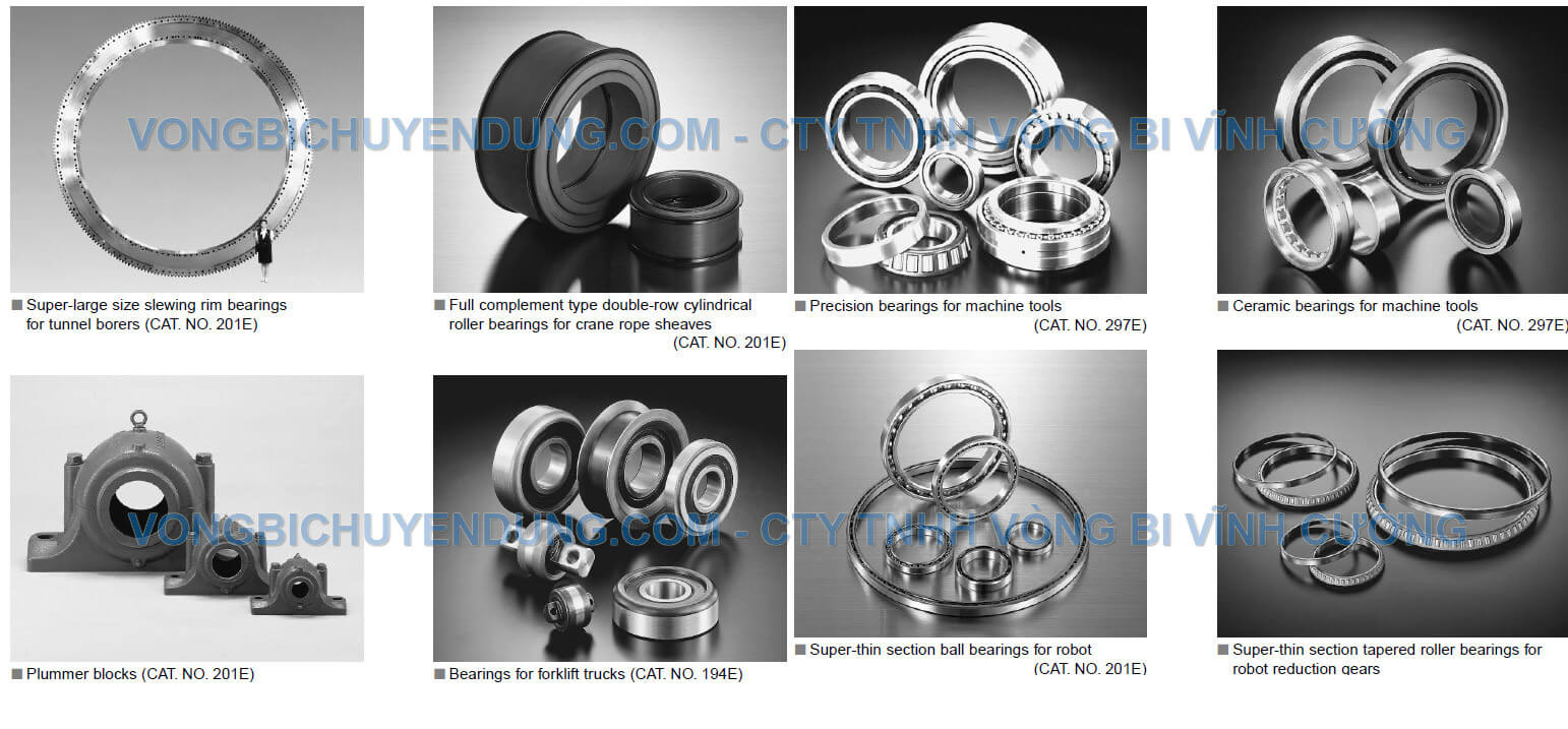 Vòng bi KOYO - Slider04 - Precision bearings for machine tools, ceramic bearings, super-thin section ball bearings for robot