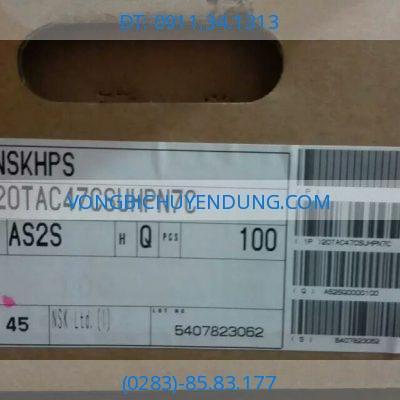 Vòng bi NSK 20TAC47CSUHPN7C, NSK-20TAC47CSUHPN7C, 20TAC47CSUHPN7C-NSK, NSK20TAC47CSUHPN7C, Bạc đạn NSK 20TAC47CSUHPN7C