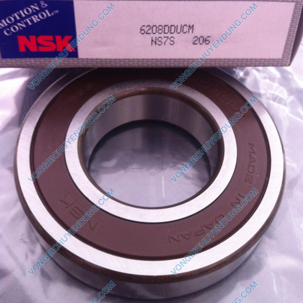 Vòng bi NSK 6208DDU, Bạc đạn NSK 6208 DDU, NSK 6208DDUC3, NSK 6208 DDU ...