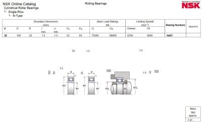 Vòng bi NSK N407W, Bạc đạn NSK N 407 W, NSK N407EW, NSK N407EM, NSK N407ET, NSK N407 NSK N407-EW, NSK N407-W, NSK N407-EM, NSK N407-ET, NSK-N407EW, NSK-N407W, NSK-N407EM NSK-N407ET, NSK-N407, N407-NSK, N407W-NSK, N407EW-NSK, N407EM-NSK, N407ET-NSK, NSK N407 EW, NSK N407 W, NSK N407C3, NSK N407WC3, NSK N407W/C3, NSK N407EWC3, NSK N407EW/C3 Ổ lăn NSK N407, Ổ bi NSK N407, Vòng bi đũa NSK N407, Bạc đạn đũa NSK N407