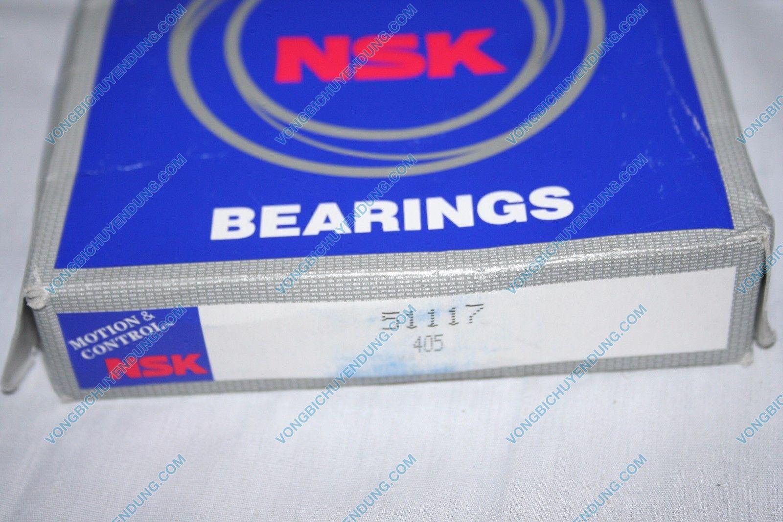 VÒNG BI NSK 51117, BẠC ĐẠN NSK 51117 - 85x110x19mm